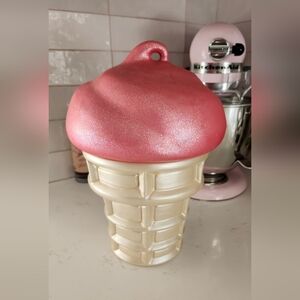 Ice Cream Ceramic Jar